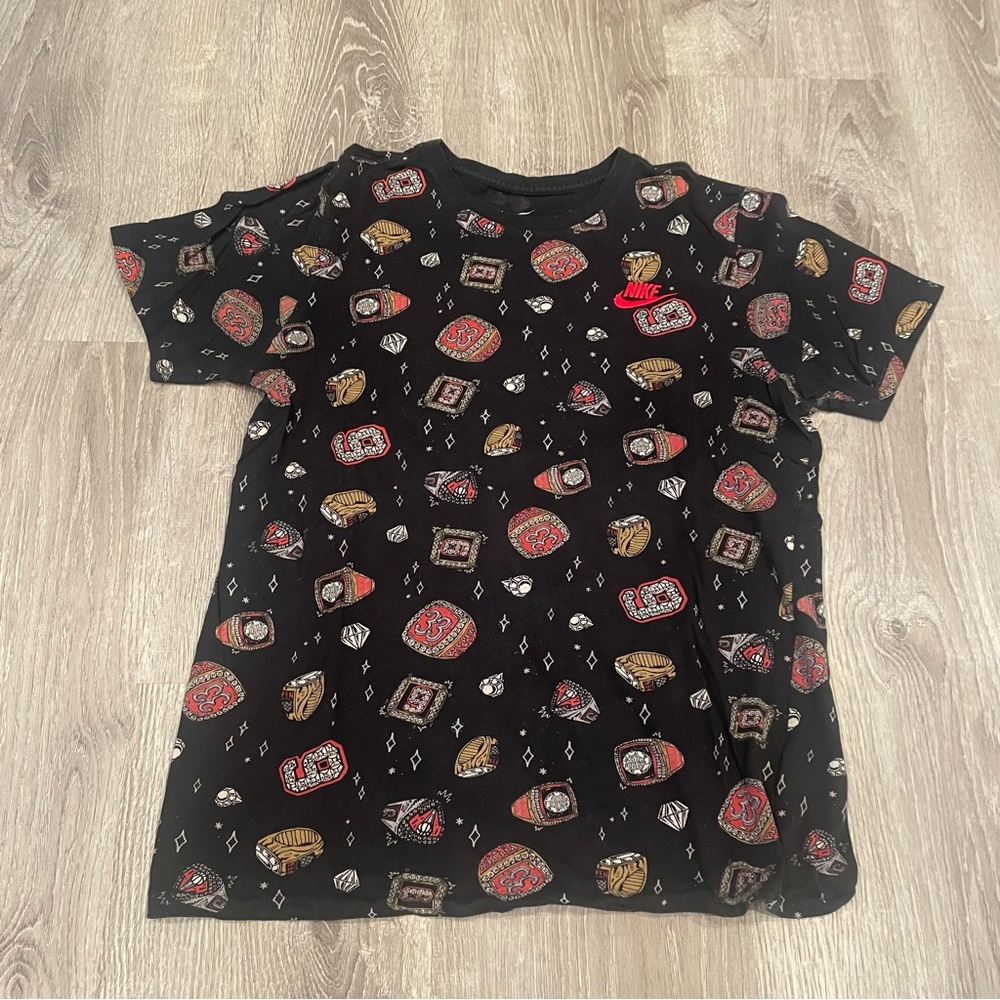 The Nike Tee Scottie Pippen AOP All Over Print T Shirt Size Medium